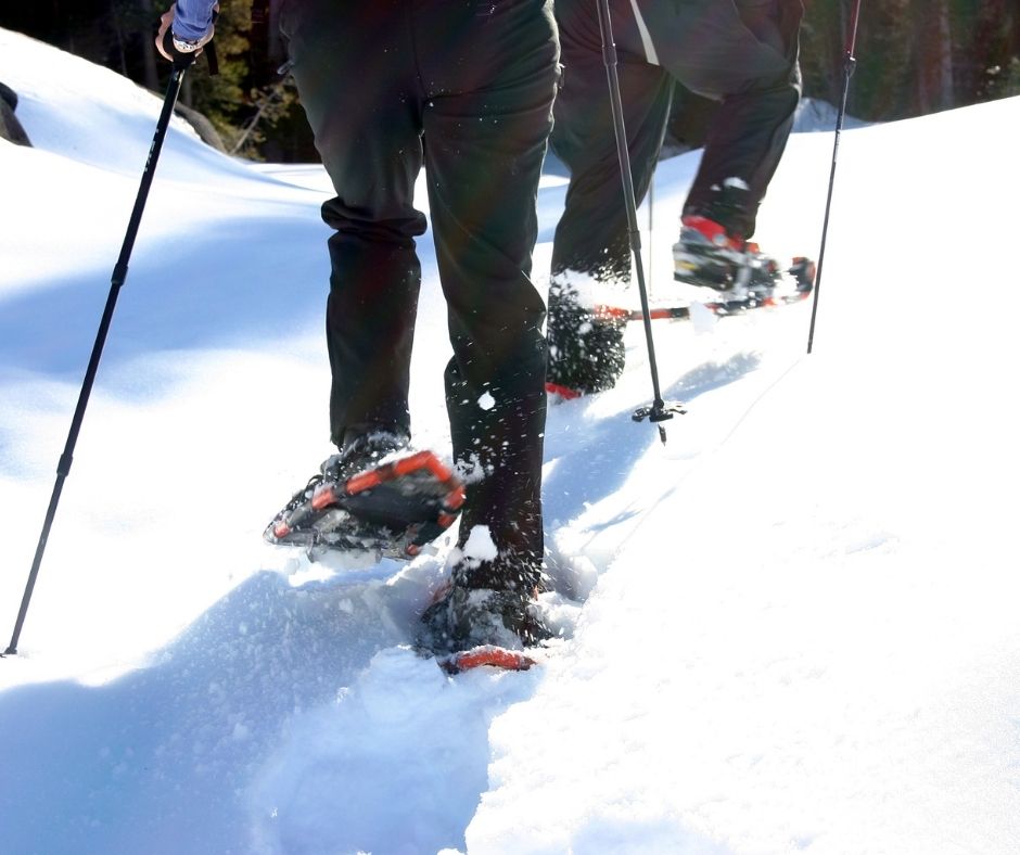 Snowshoeing