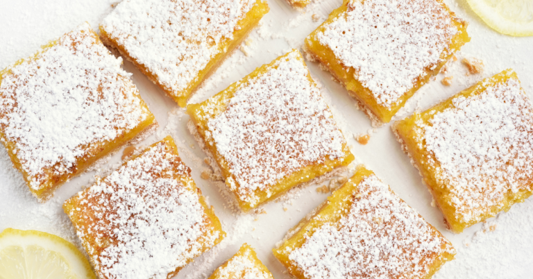 Easter Lemon Squares