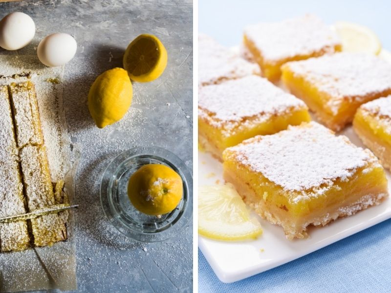 Easter Lemon Squares