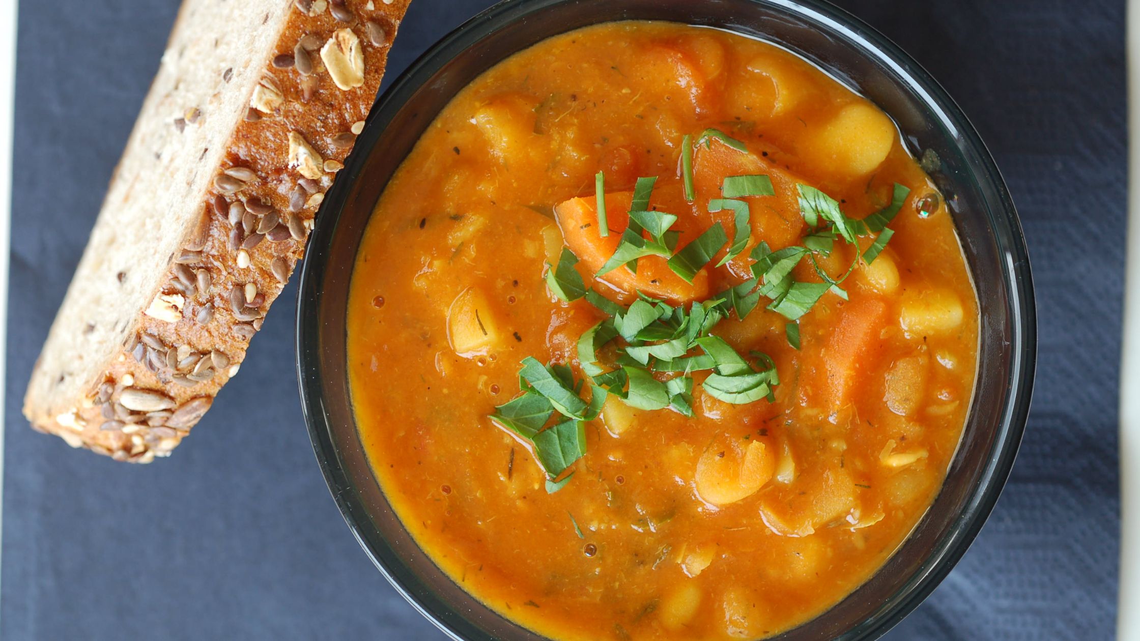 Adzuki Butternut Squash Soup