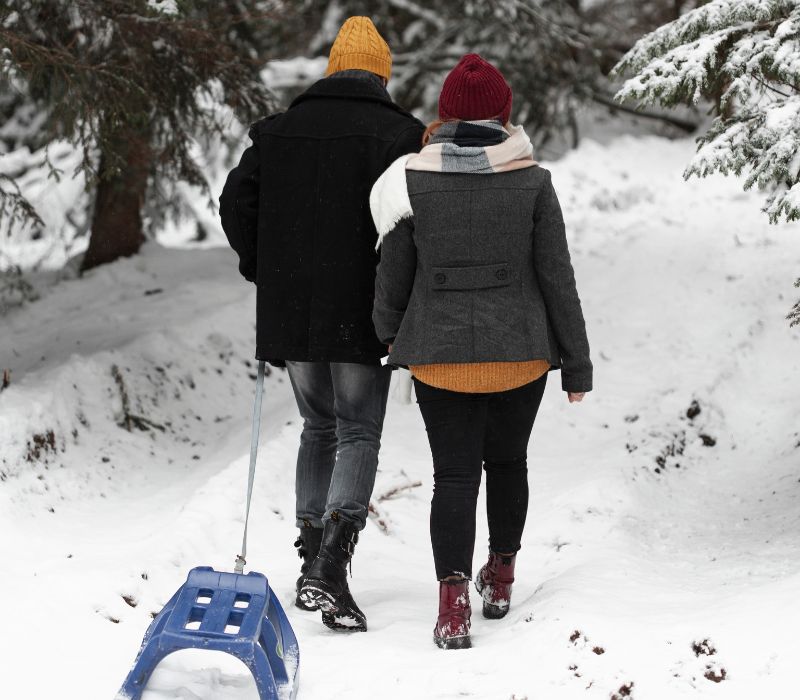 Budget-Friendly Activities snowy Nature Walk