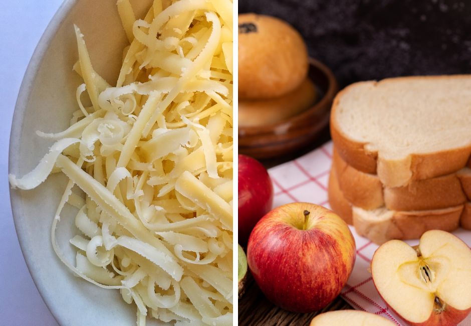 Apple Cheddar Grilled Cheese