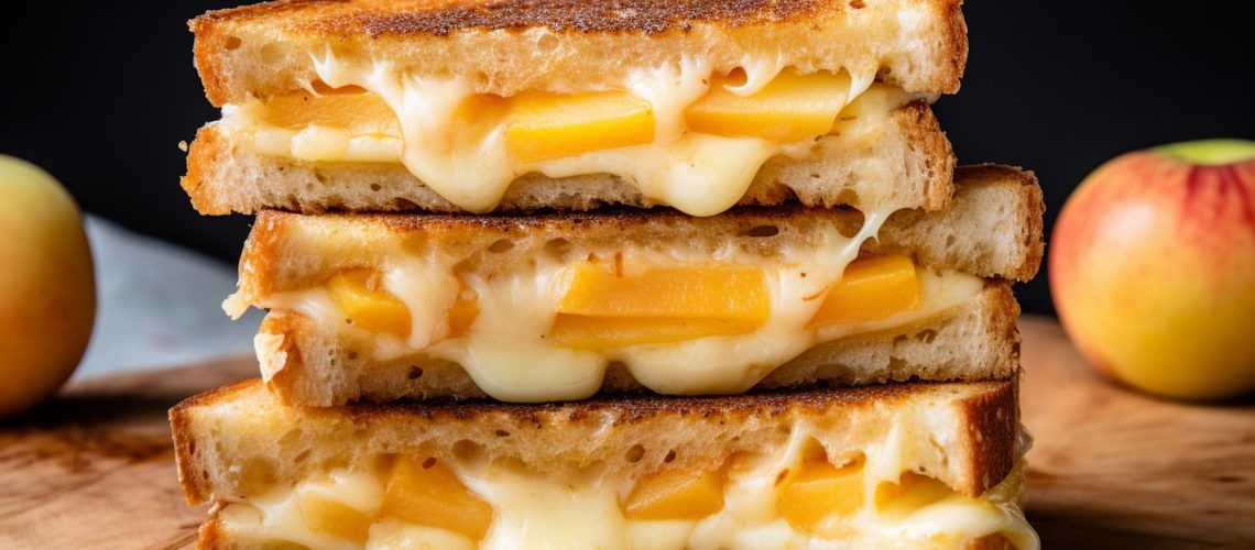 Apple Cheddar Grilled Cheese