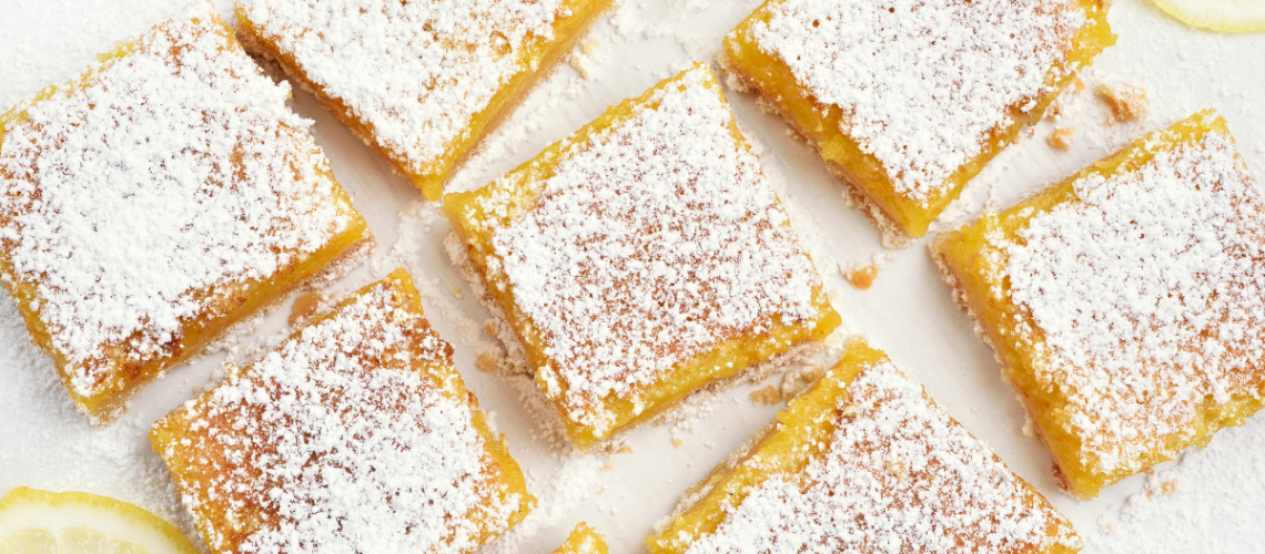 Easter Lemon Squares